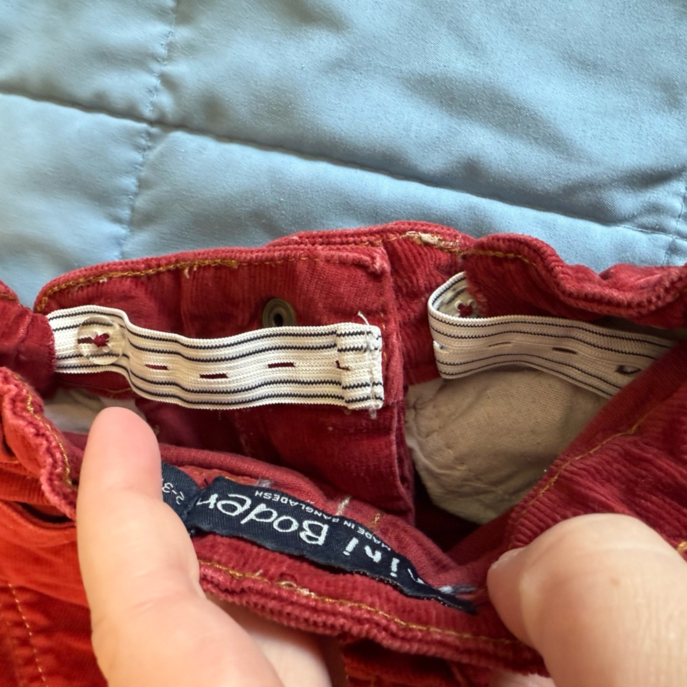 Mini Boden 2/3T corduroy skirt - Picture 5 of 5